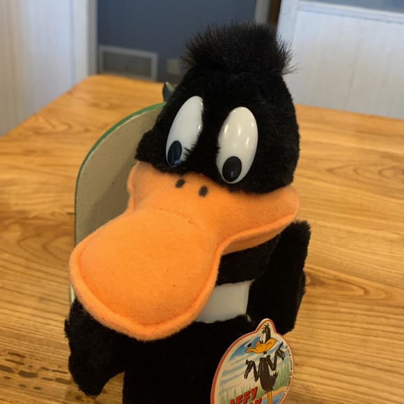 1987 Daffy, duck, plush 13 inches - Picture 2 of 7